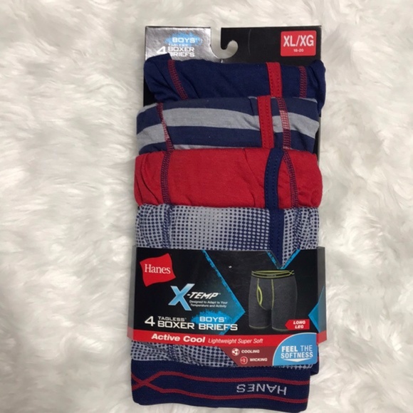 Hanes Other - Hanes X-Temp long boxer briefs Sz 18-20 XL